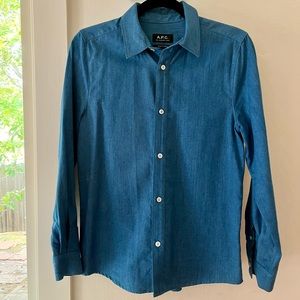 A.P.C chambray button down